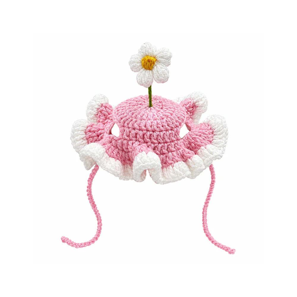 Pet Hat & Scarf | Handmade Knitted Costume for Cats & Dogs - Image 13
