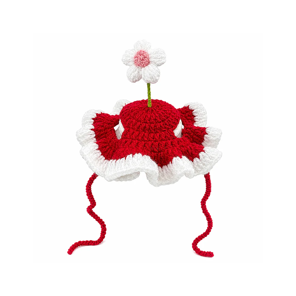 Pet Hat & Scarf | Handmade Knitted Costume for Cats & Dogs - Image 14