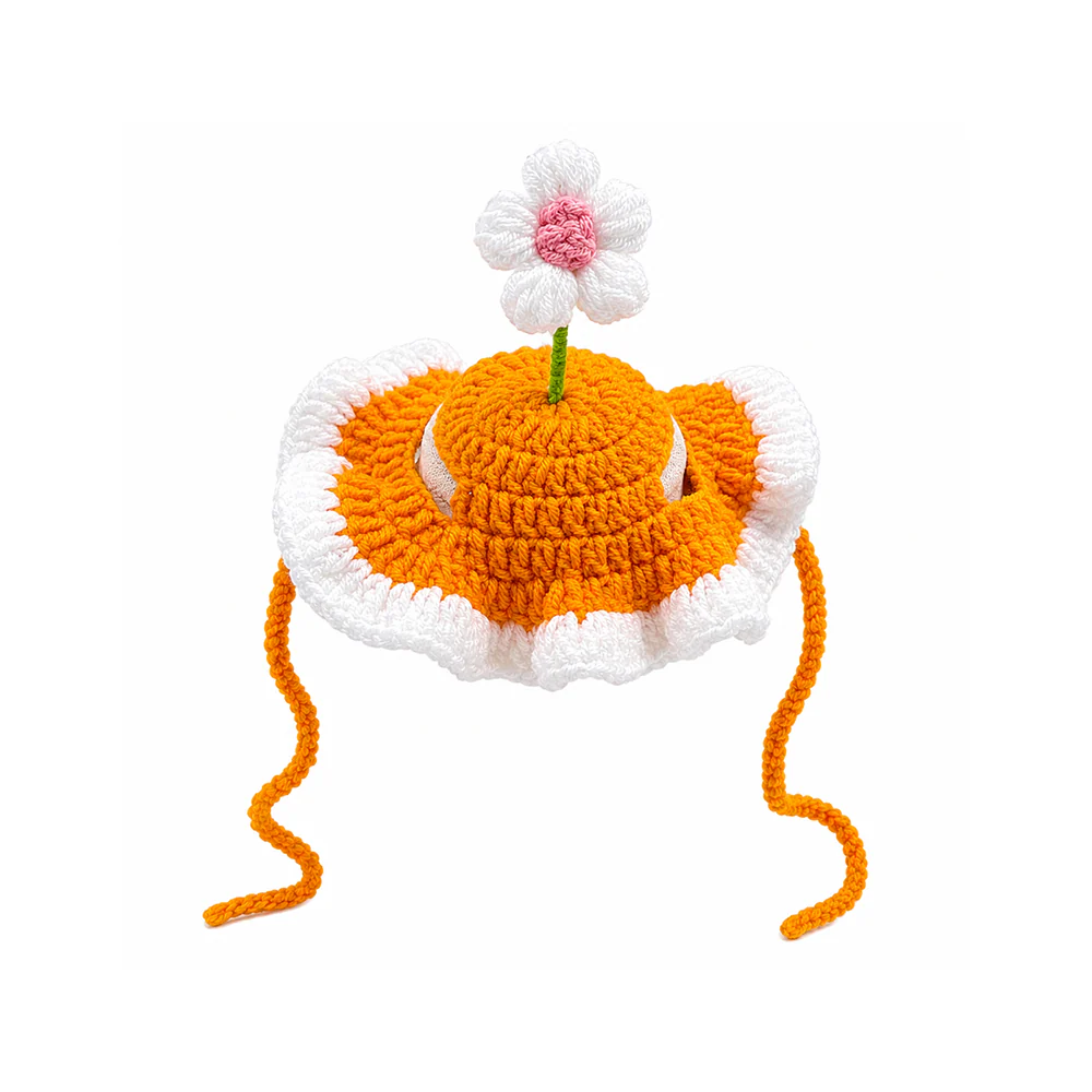Pet Hat & Scarf | Handmade Knitted Costume for Cats & Dogs - Image 15