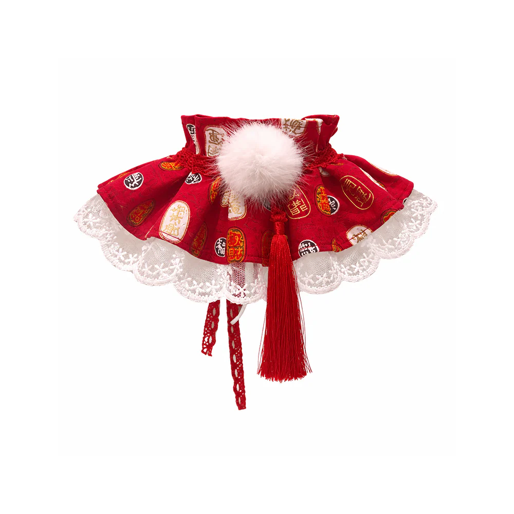Pet Lace Bib Cute Soft Comfortable - Image 3