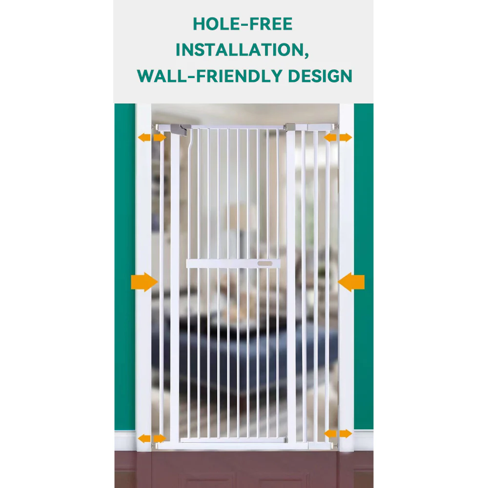 Cat Adjustable Metal Gate & Accessories 150cm - Image 7