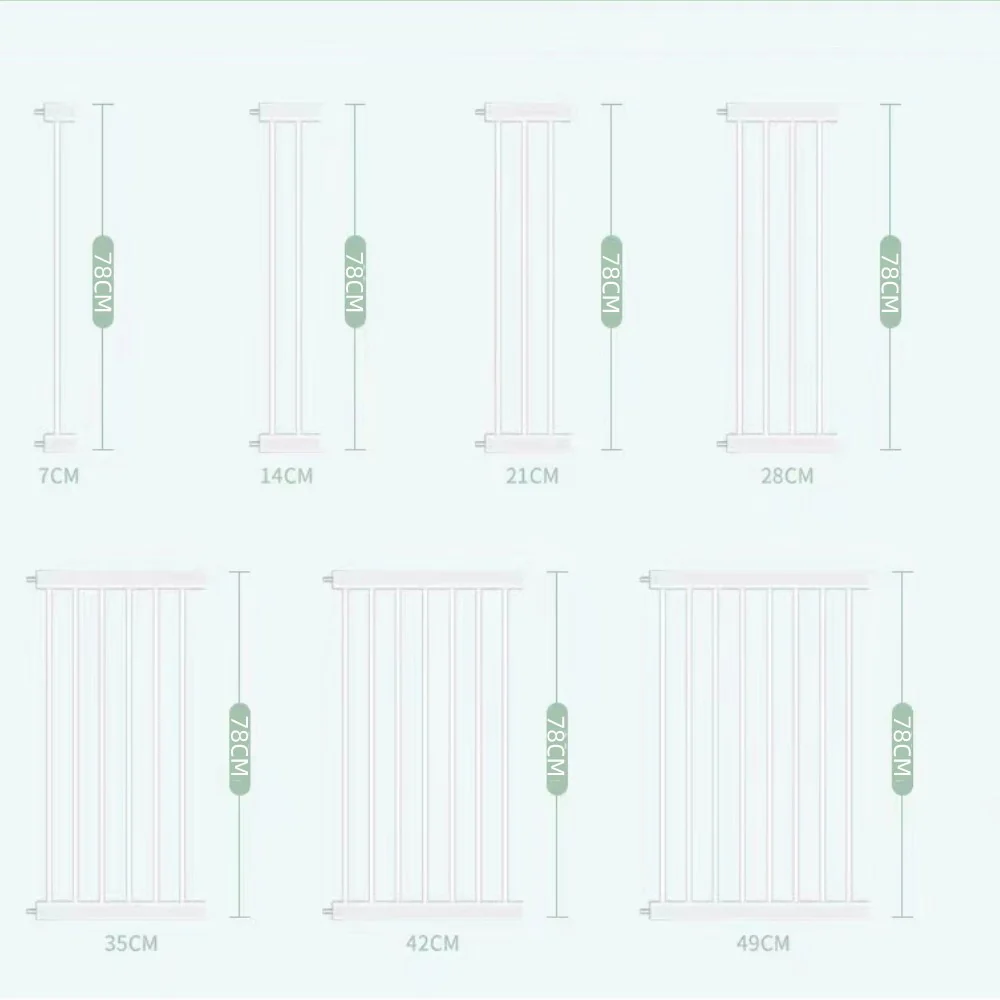 Pet Metal Gate Extension 28cm for Pet Gate 78cm - Image 3
