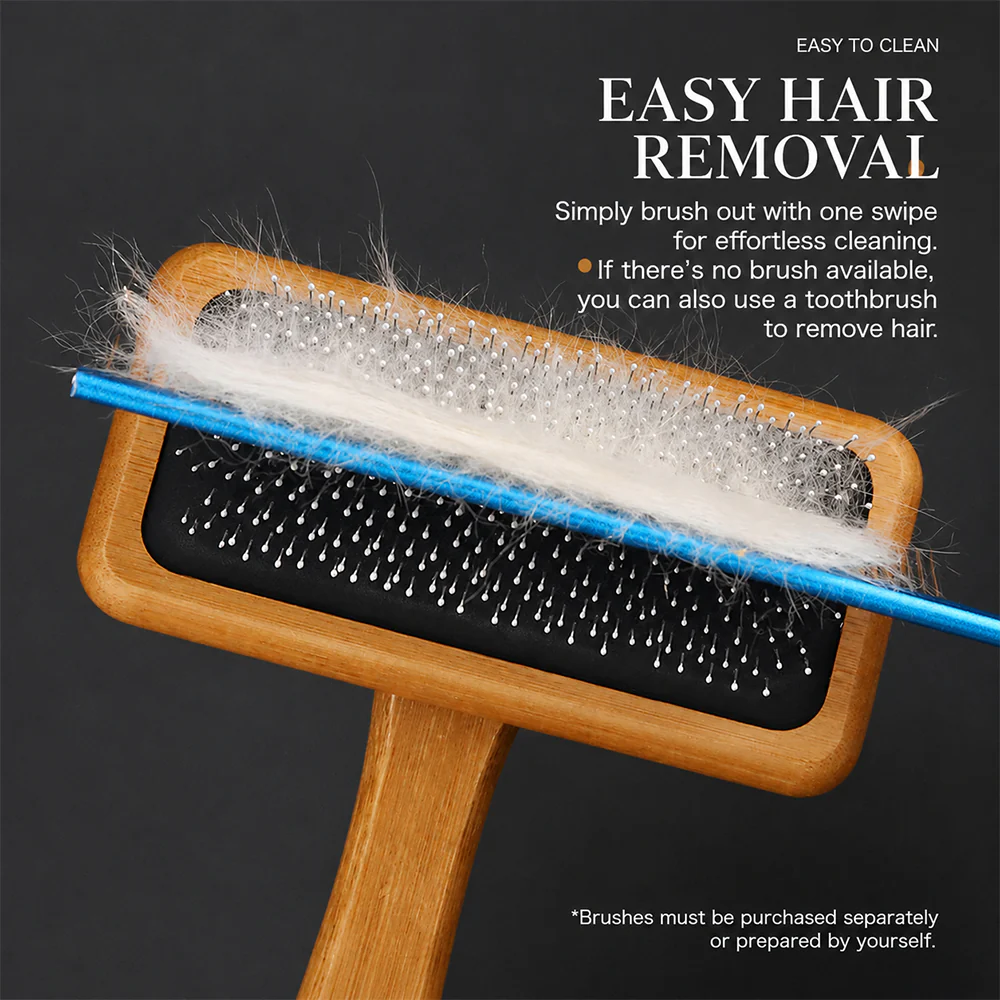 Pet Pin Brush – Grooming, Detangling & Deshedding for Cats & Dogs - Image 4