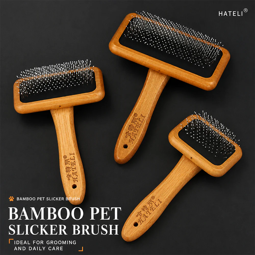 Pet Pin Brush – Grooming, Detangling & Deshedding for Cats & Dogs - Image 7