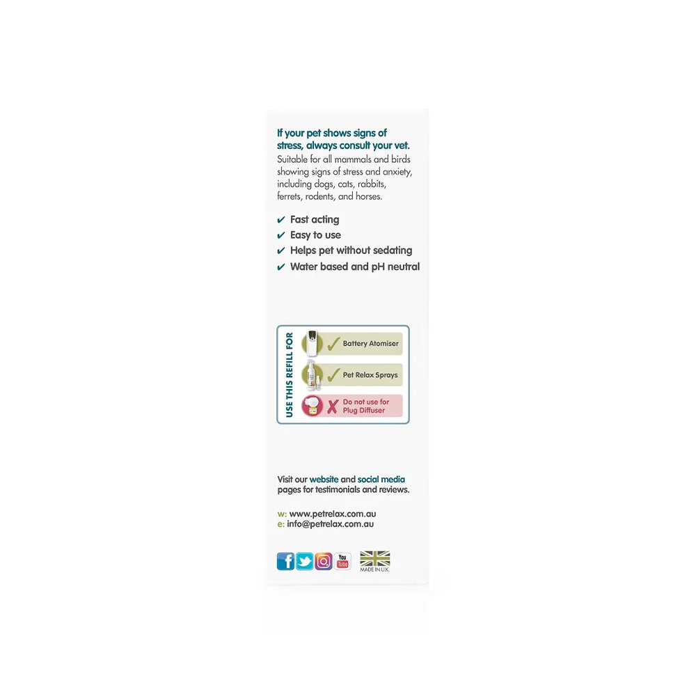 PET RELAX Atomiser & Refill 300ml - Image 4