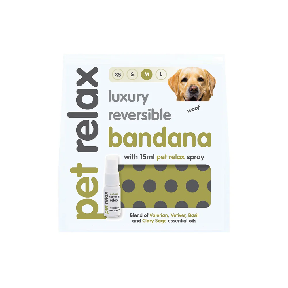 PET RELAX Luxury Bandana Kit For Dogs - Image 2