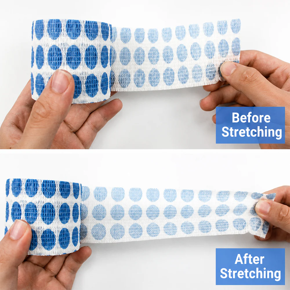 Pet Self-Adhesive Bandage – Vet Wrap Cohesive No-Glue for Cats & Dogs - Image 10