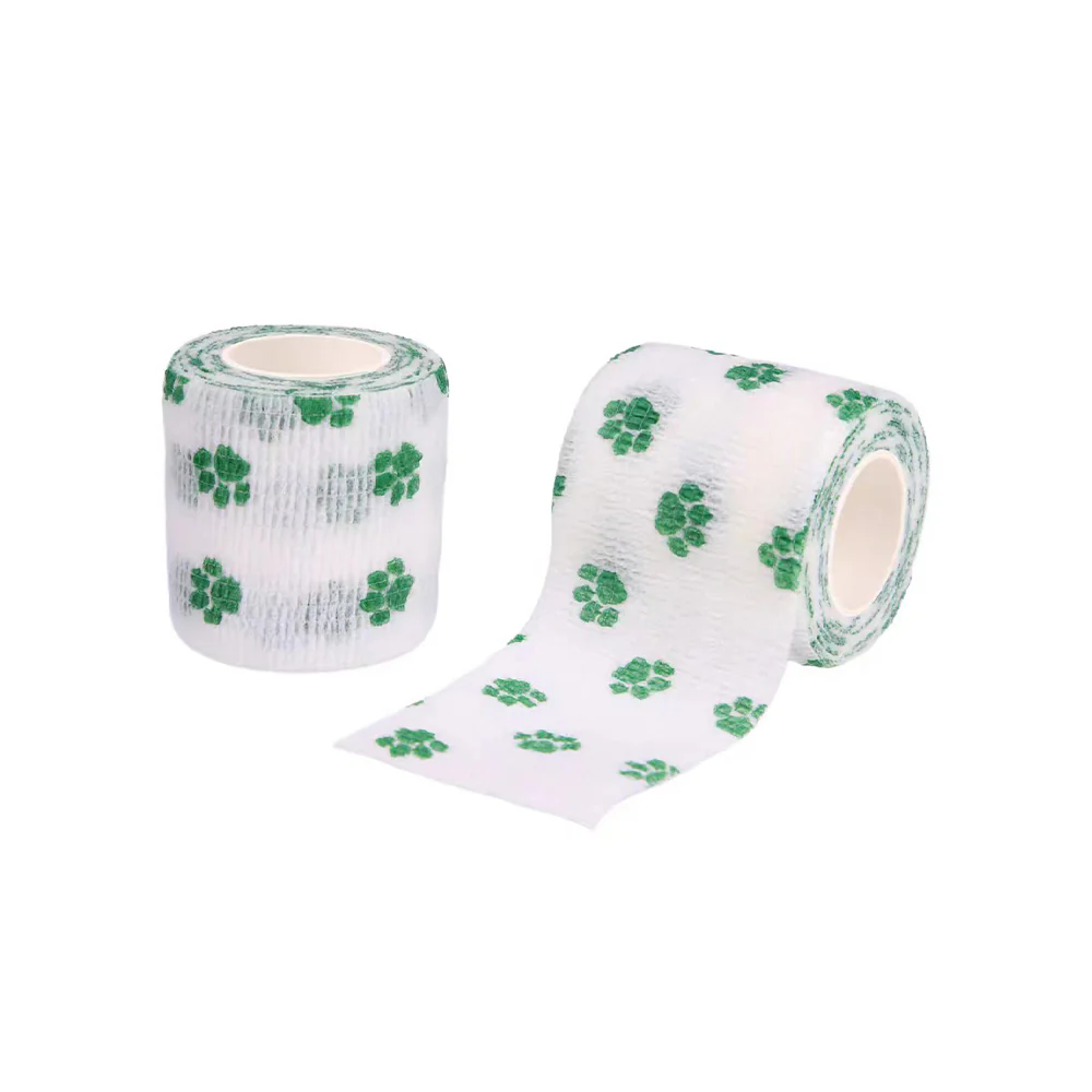 Pet Self-Adhesive Bandage – Vet Wrap Cohesive No-Glue for Cats & Dogs - Image 12