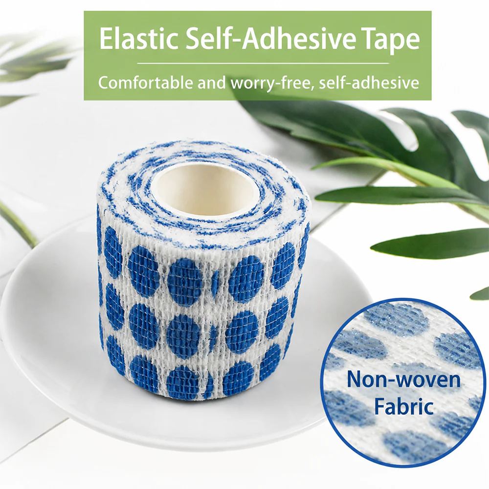Pet Self-Adhesive Bandage – Vet Wrap Cohesive No-Glue for Cats & Dogs - Image 8