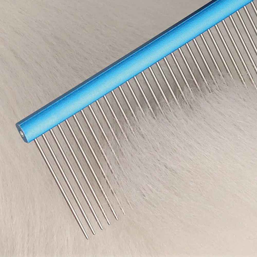Pet Steel Comb Grooming Detangling Fine Tooth - Image 12