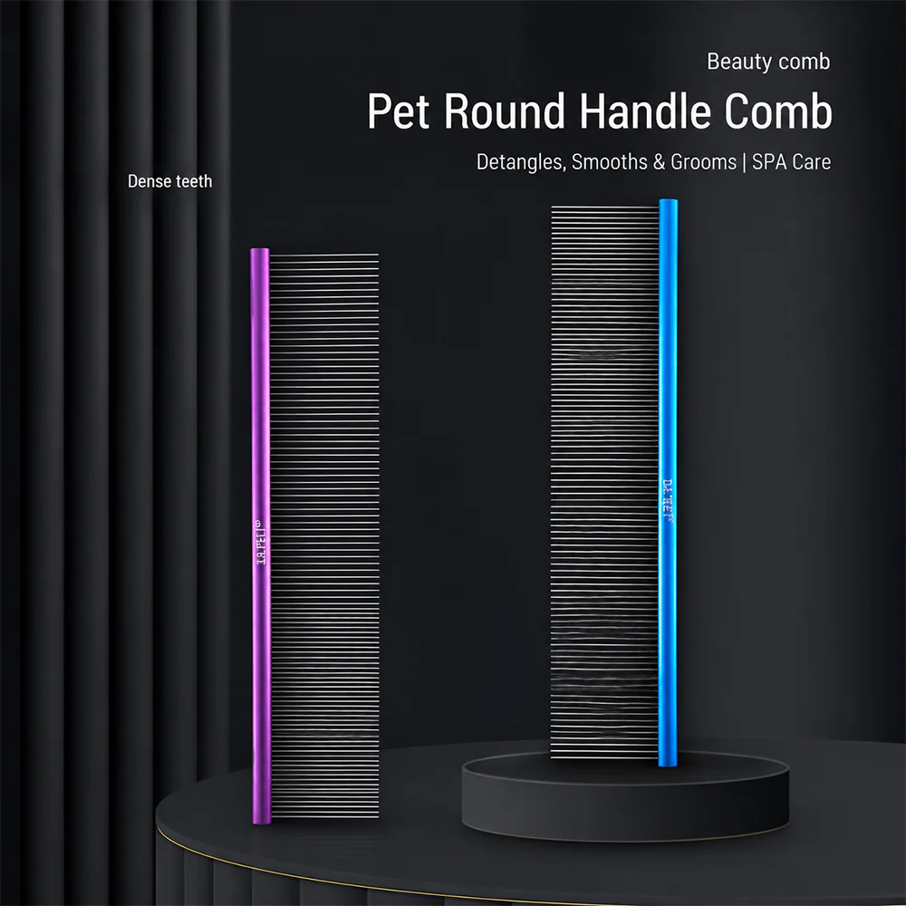 Pet Steel Comb Grooming Detangling Fine Tooth - Image 7
