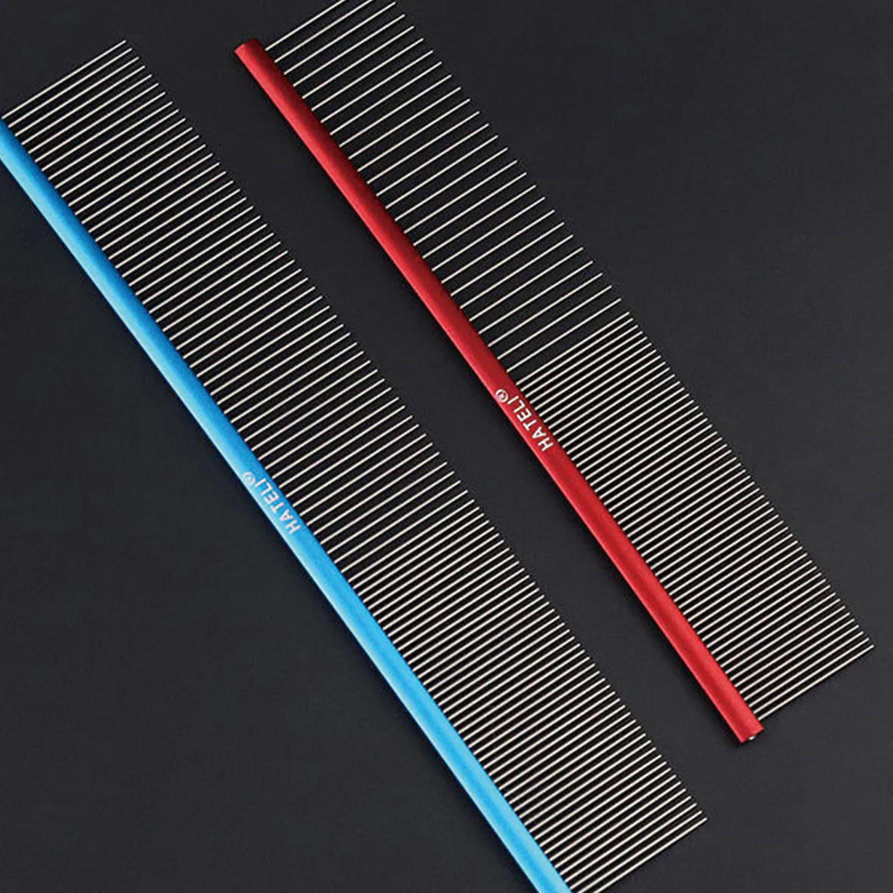 Pet Steel Comb Grooming Detangling Fine Tooth - Image 9