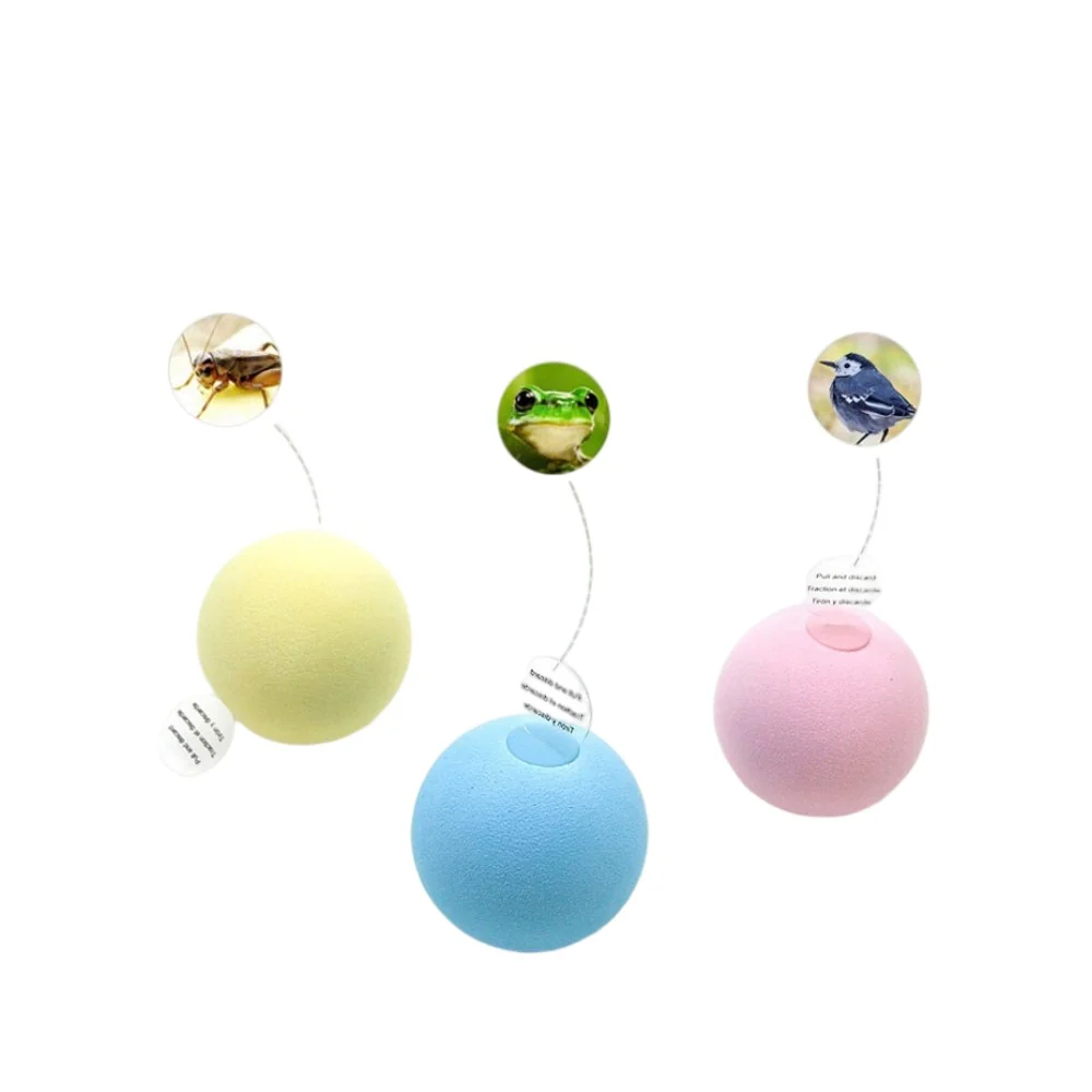 PETGRAVITY Smart Interactive Animal Sound Squeaking Ball Cat Toys - Image 2
