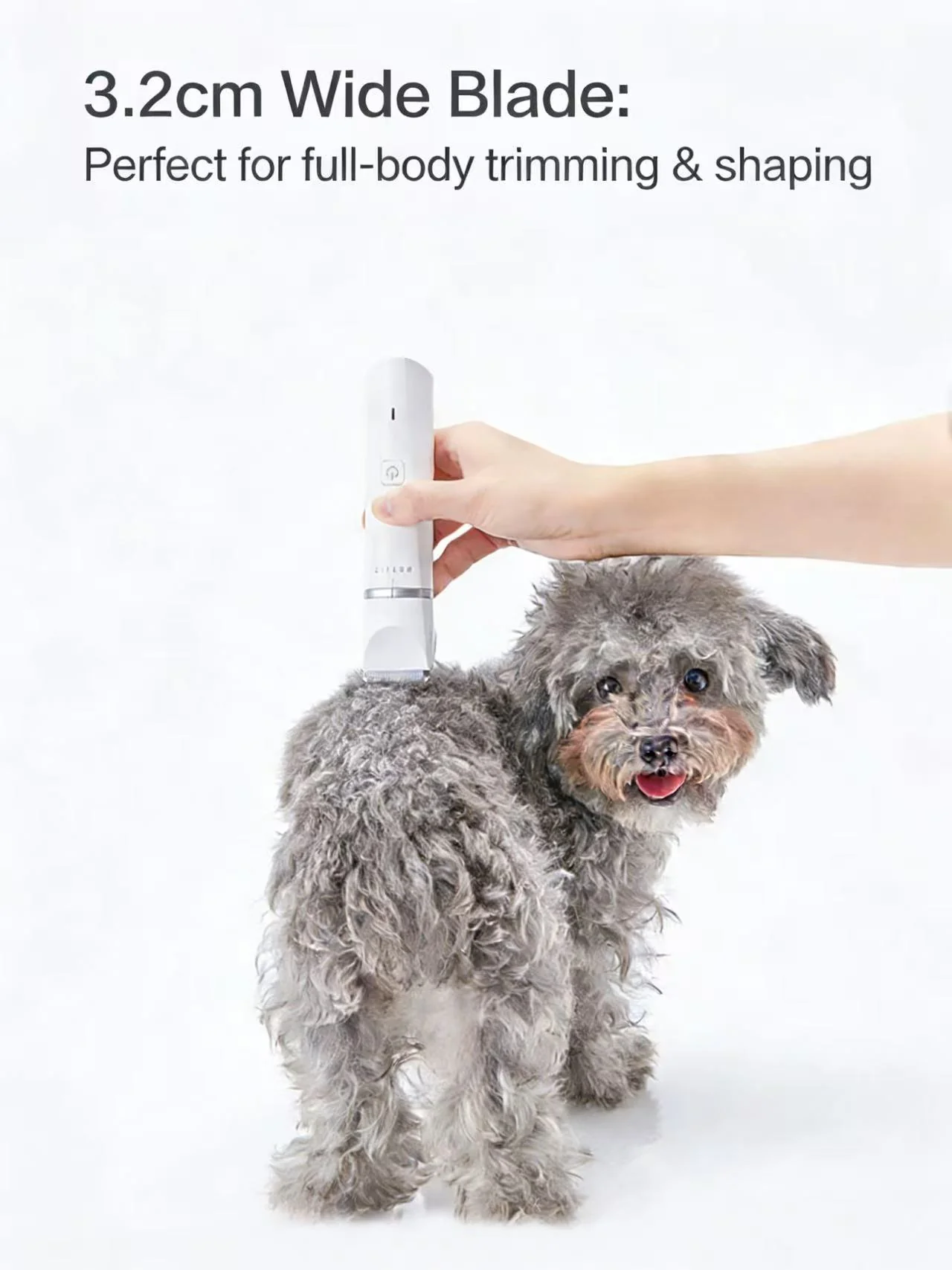 Petkit Dual-Head Quiet & Waterproof Grooming Trimmer - Image 5