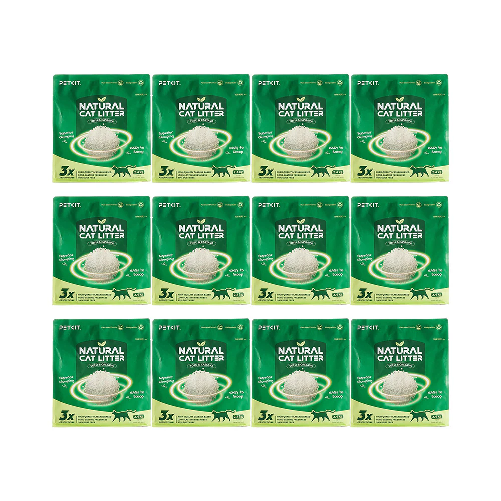 PETKIT Natural Plant Cassava Cat Litter 2.4Kg - Image 13
