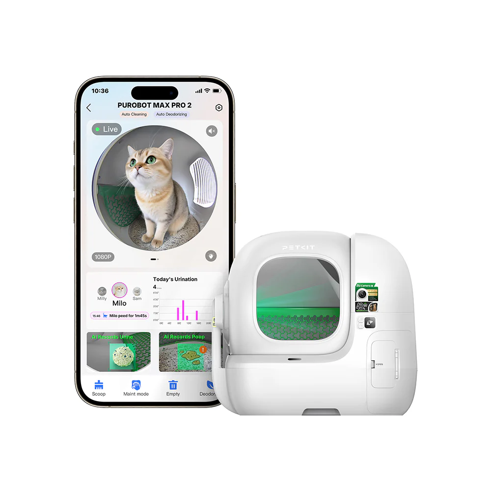 PETKIT Purobot MAX PRO 2.0 AI Cat Litter Box - Image 11
