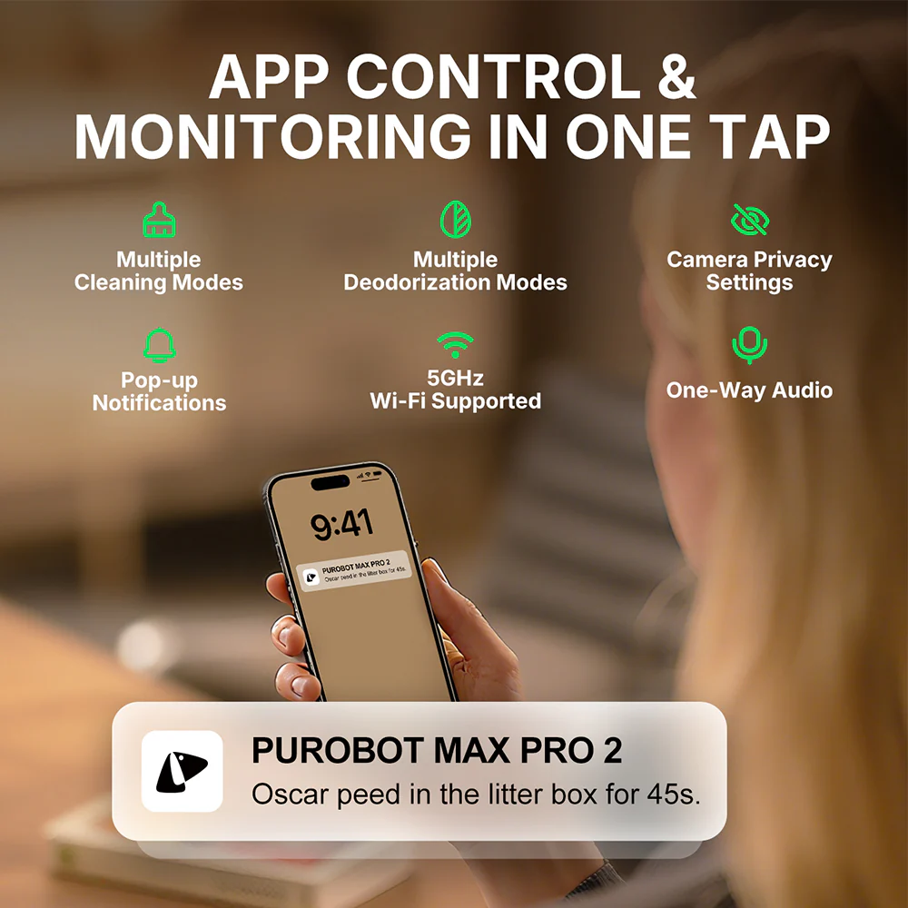 PETKIT Purobot MAX PRO 2.0 AI Cat Litter Box - Image 13