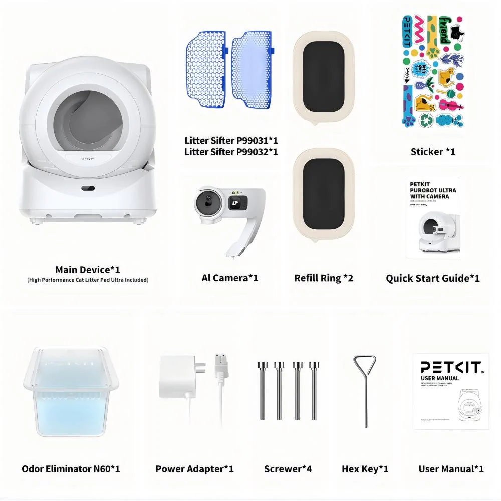 PETKIT Purobot Ultra Al-powered Cat Litter Box With Camera - Image 15