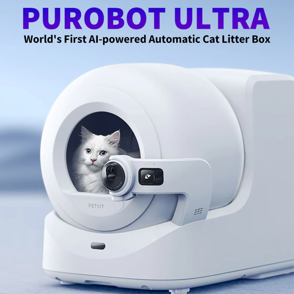 PETKIT Purobot Ultra Al-powered Cat Litter Box With Camera - Image 6