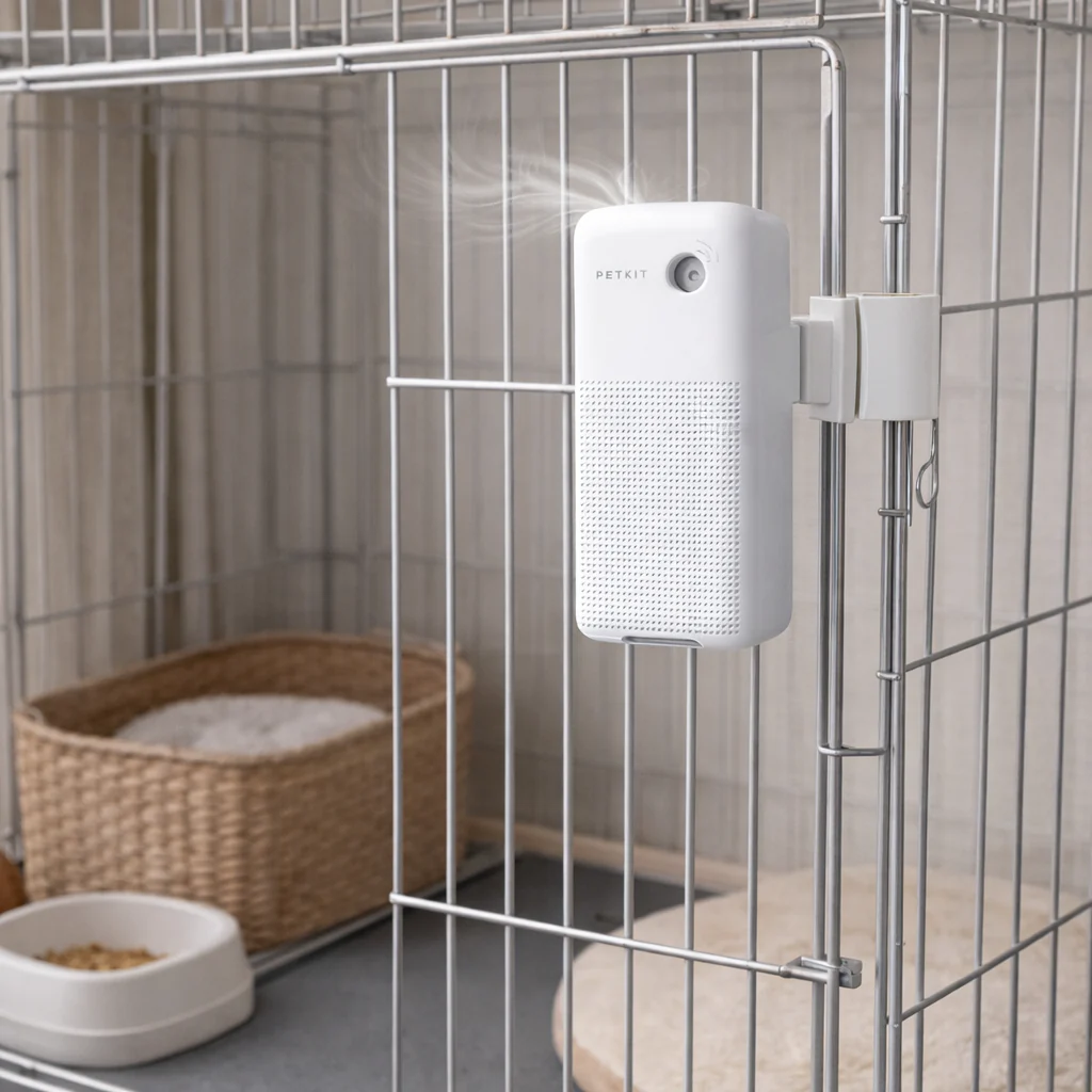 PETKIT Smart Spray Odour Purifier - Multi-Use for Litter Boxes & Cages - Image 3