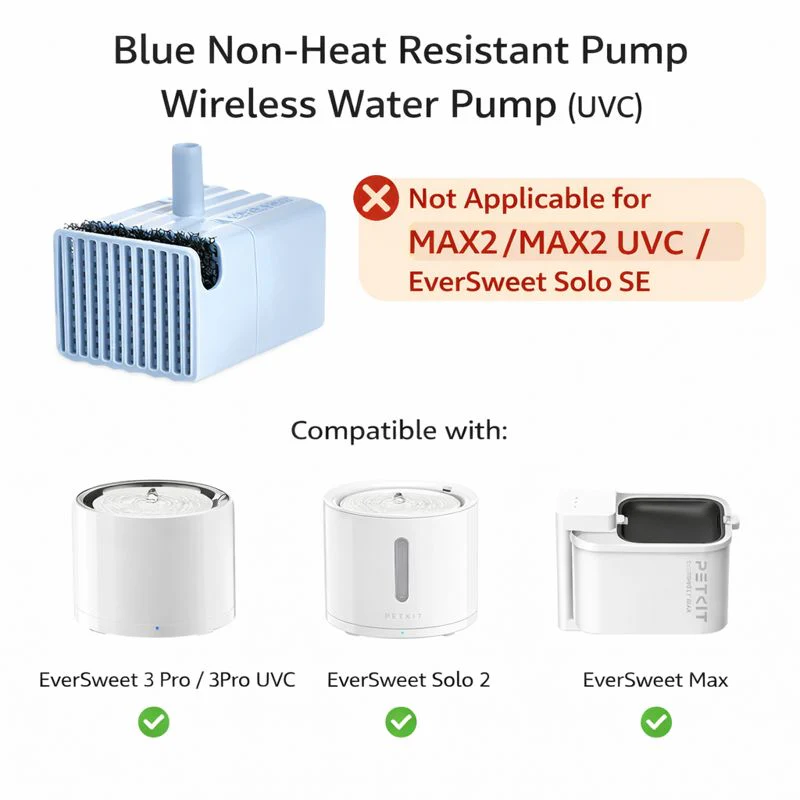 PETKIT Wireless Water Pump UVC Replacement For Eversweet 3 Pro & Solo 2 & Max - Image 2