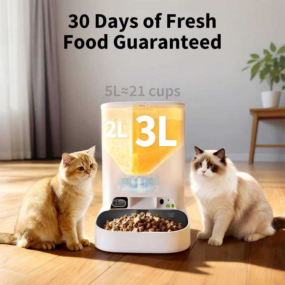 PETKIT YumShare Dual-Hopper 2 Smart Feeder With Camera - Image 8