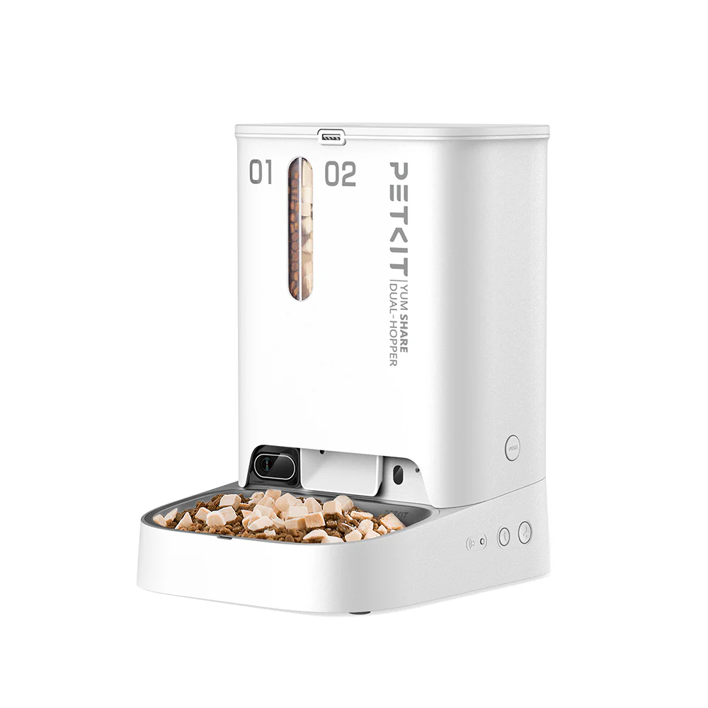 PETKIT YumShare Dual-Hopper Smart Feeder With Camera - Image 2