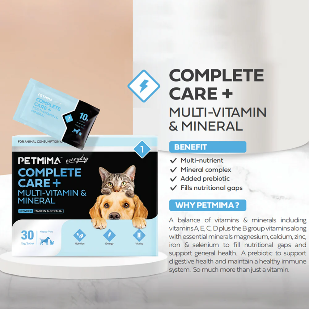 PETMIMA Complete Care + Multi-Vitamin & Mineral 30x10g - Image 4
