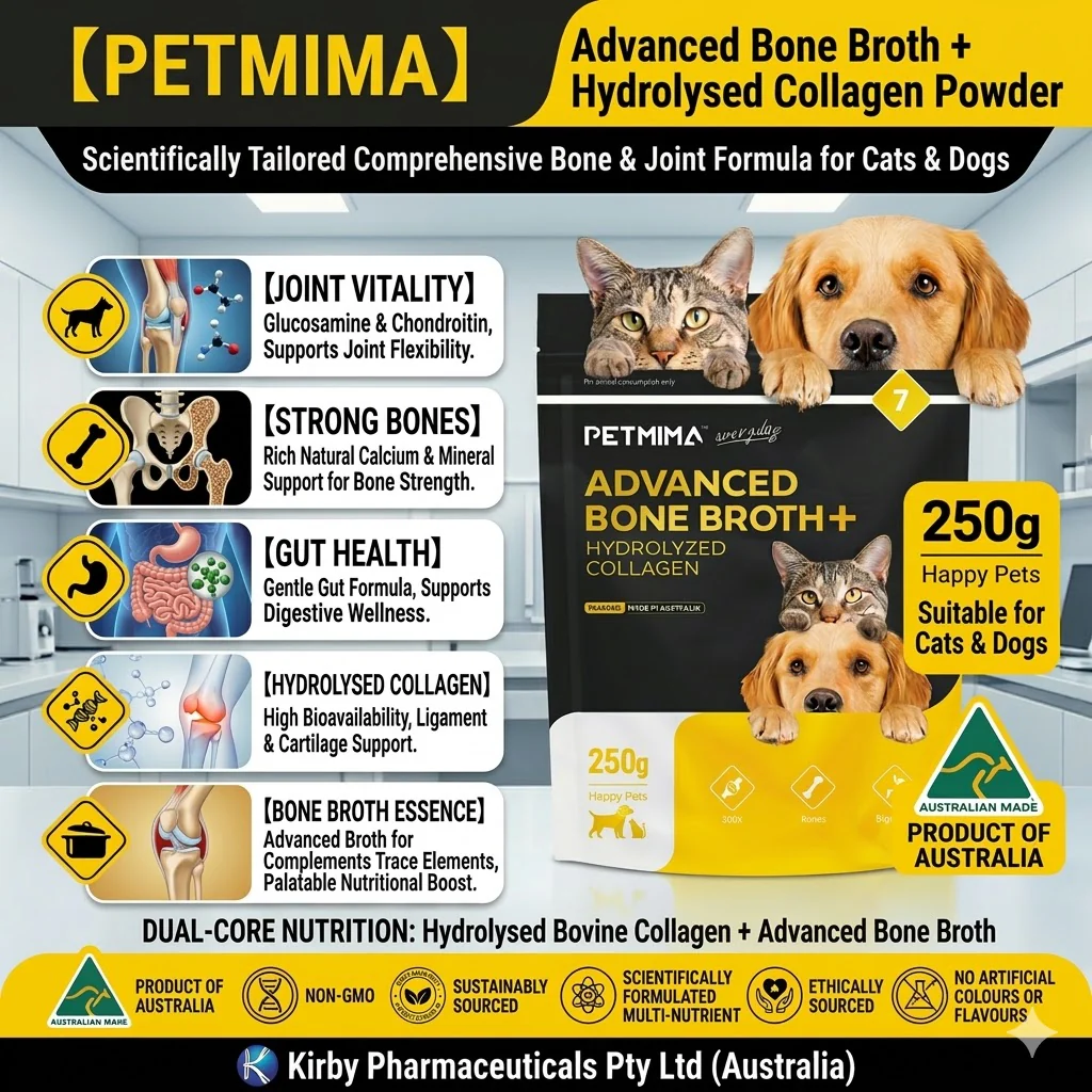 PETMIMA Pure Bone Broth + Hydrolyzed Collagen 250g - Image 2