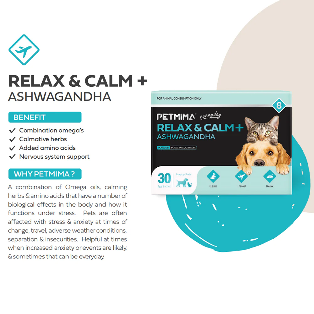 PETMIMA Relax & Calm + Ashwagandha 30x2g - Image 4
