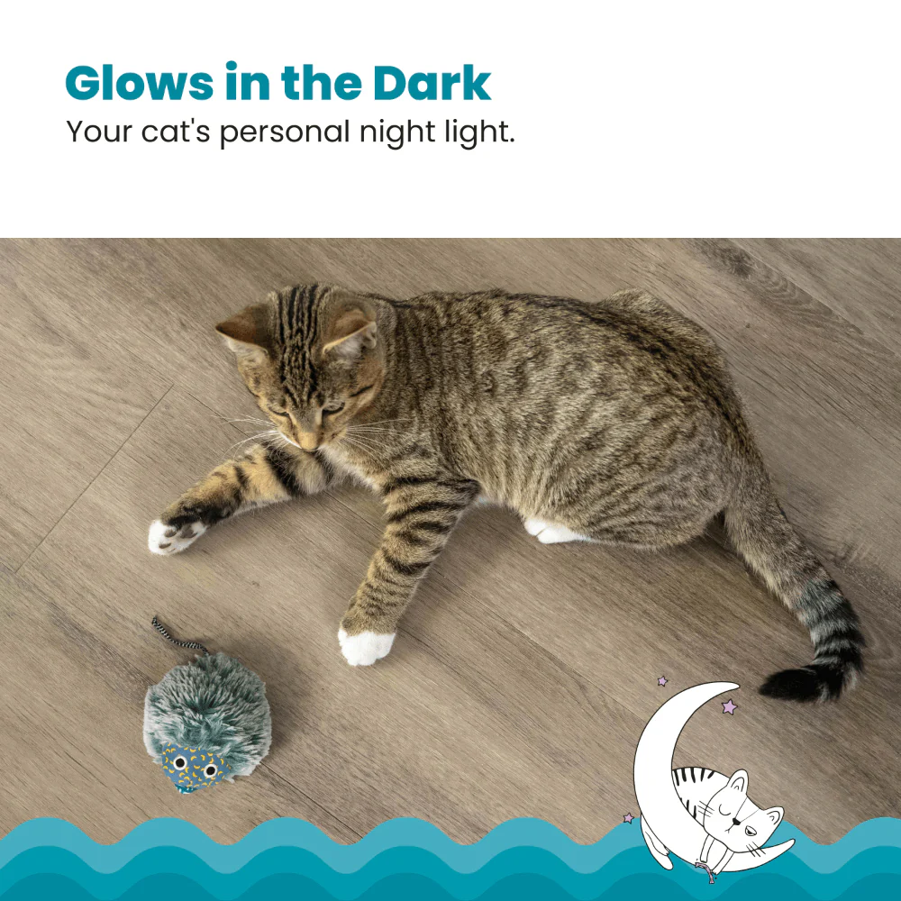 PETSTAGES Nighttime Cuddle Cat Toy - Image 4