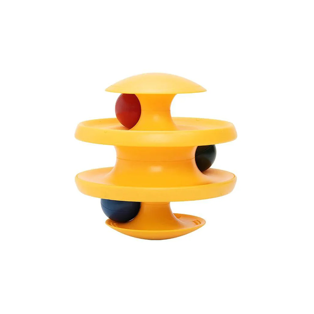 PIDAN Tumbler Cat Toy with Balls & Tracks