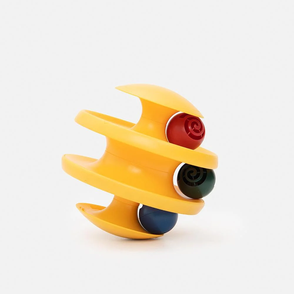 PIDAN Tumbler Cat Toy with Balls & Tracks - Image 3
