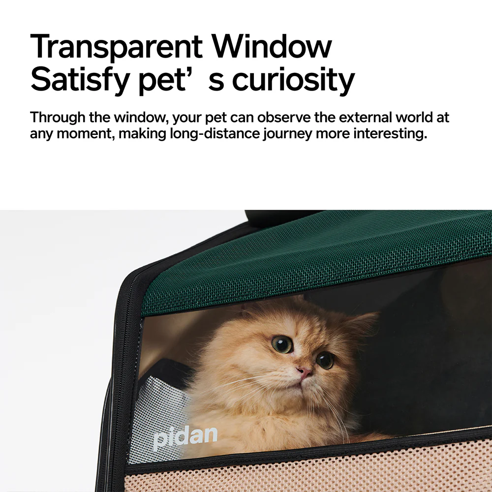PIDAN Expandable Mesh Pet Backpack Carrier - Image 6