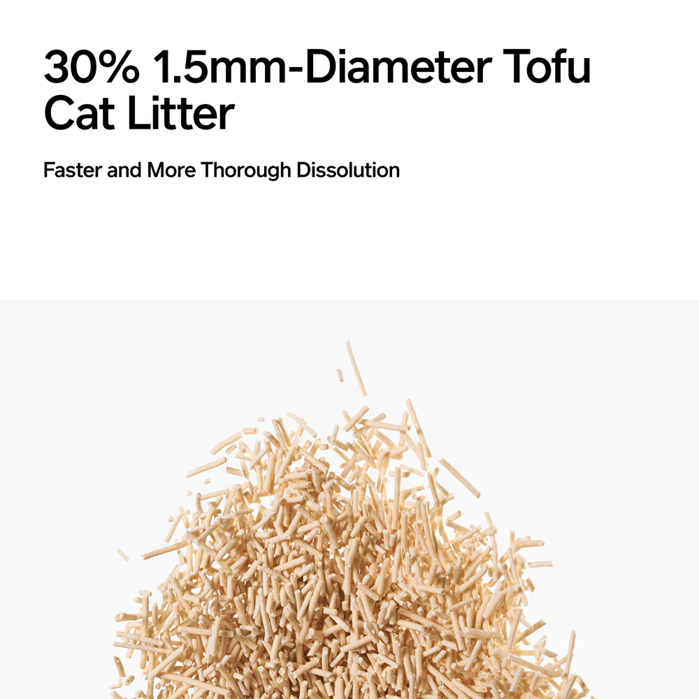 PIDAN Original Tofu Cat Litter Dual-Pellet Formula - Image 4