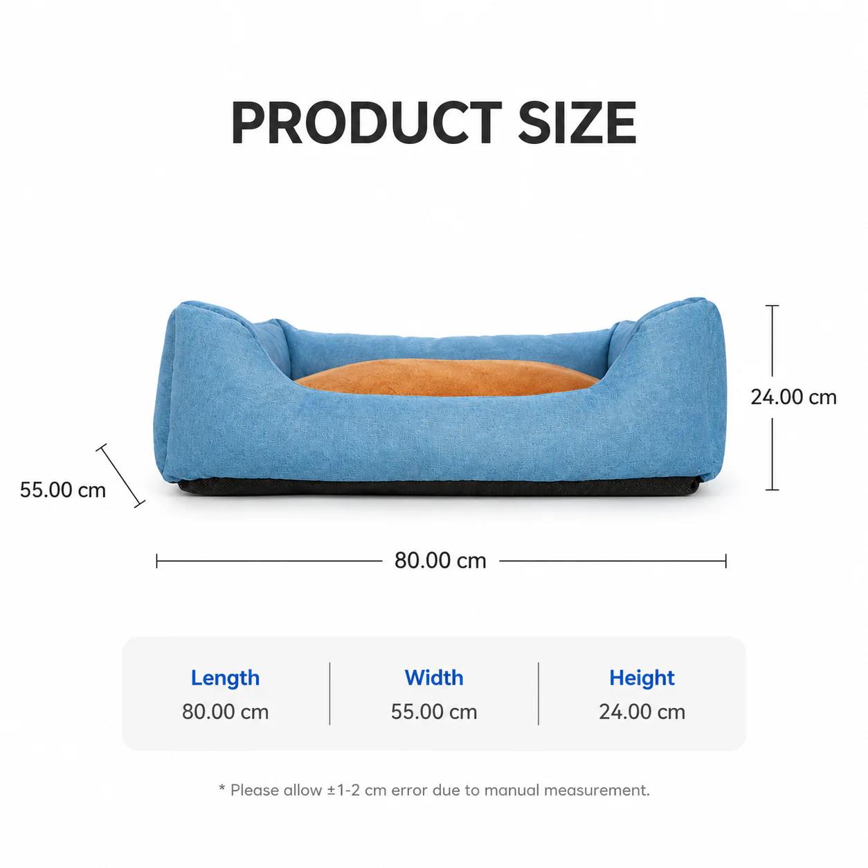PIDAN Pet Bed Large Blue - Image 2