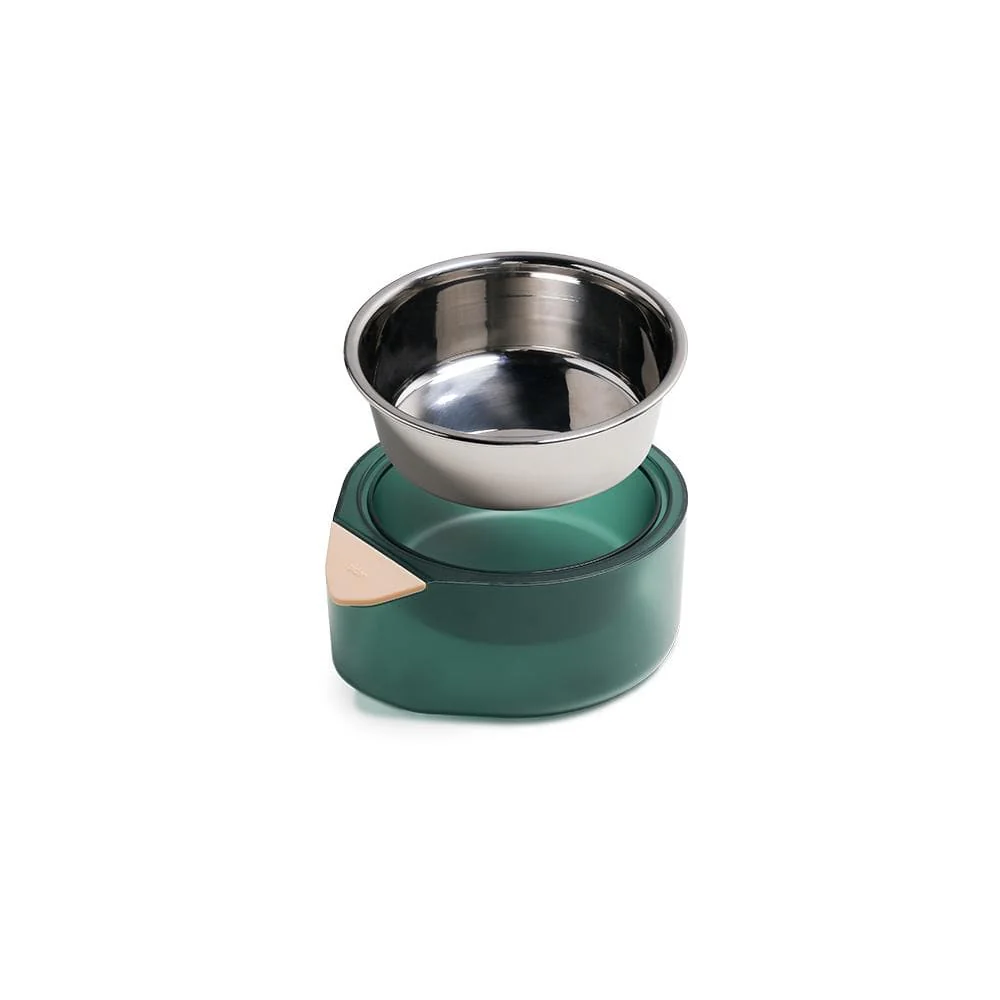 PIDAN Green Medium Single Pet Bowl
