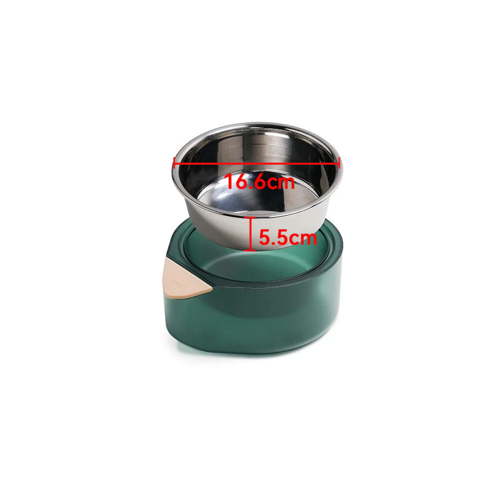 PIDAN Green Medium Single Pet Bowl - Image 2