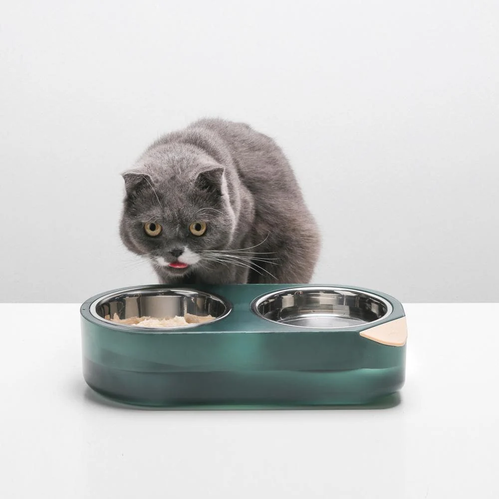 Pidan Green S Double Pet Bowl - Image 3