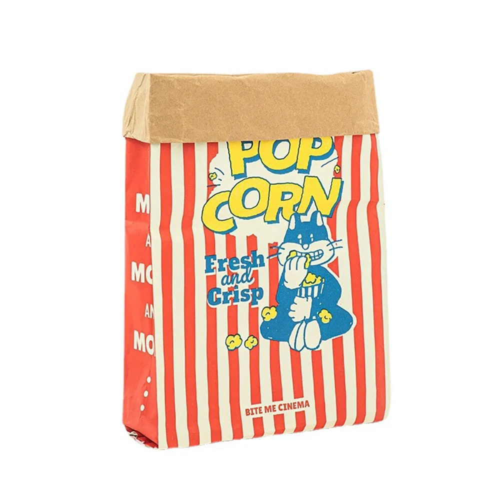 Popcorn Brown Paper Bag Pet Toy - Image 3