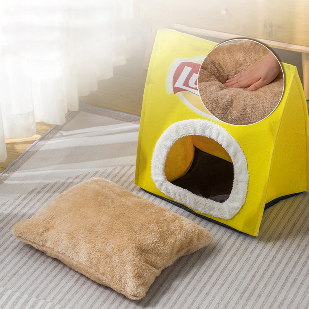 Potato Chip Pet Felt Nest - L - Image 2