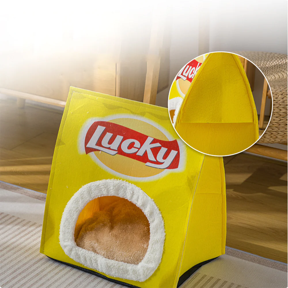 Potato Chip Pet Felt Nest - L - Image 3