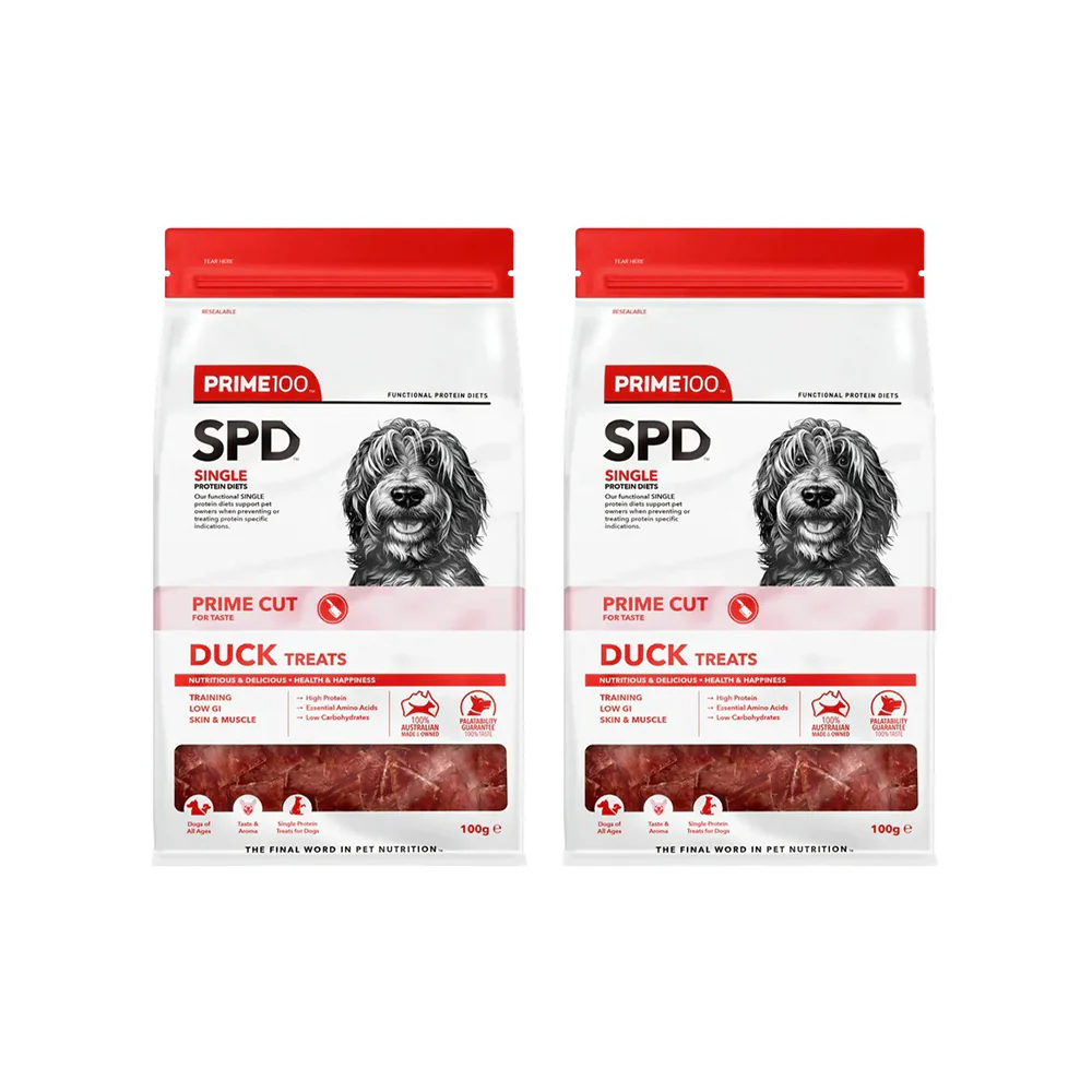 PRIME100 SPD Prime Cut Duck Dog Treats 100g - Image 4