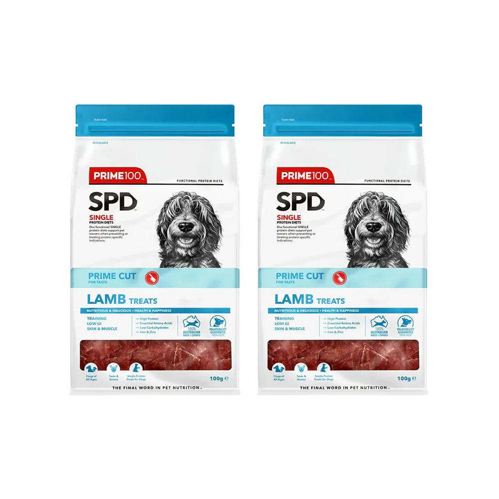 PRIME100 SPD Prime Cut Lamb Dog Treats 100g - Image 4