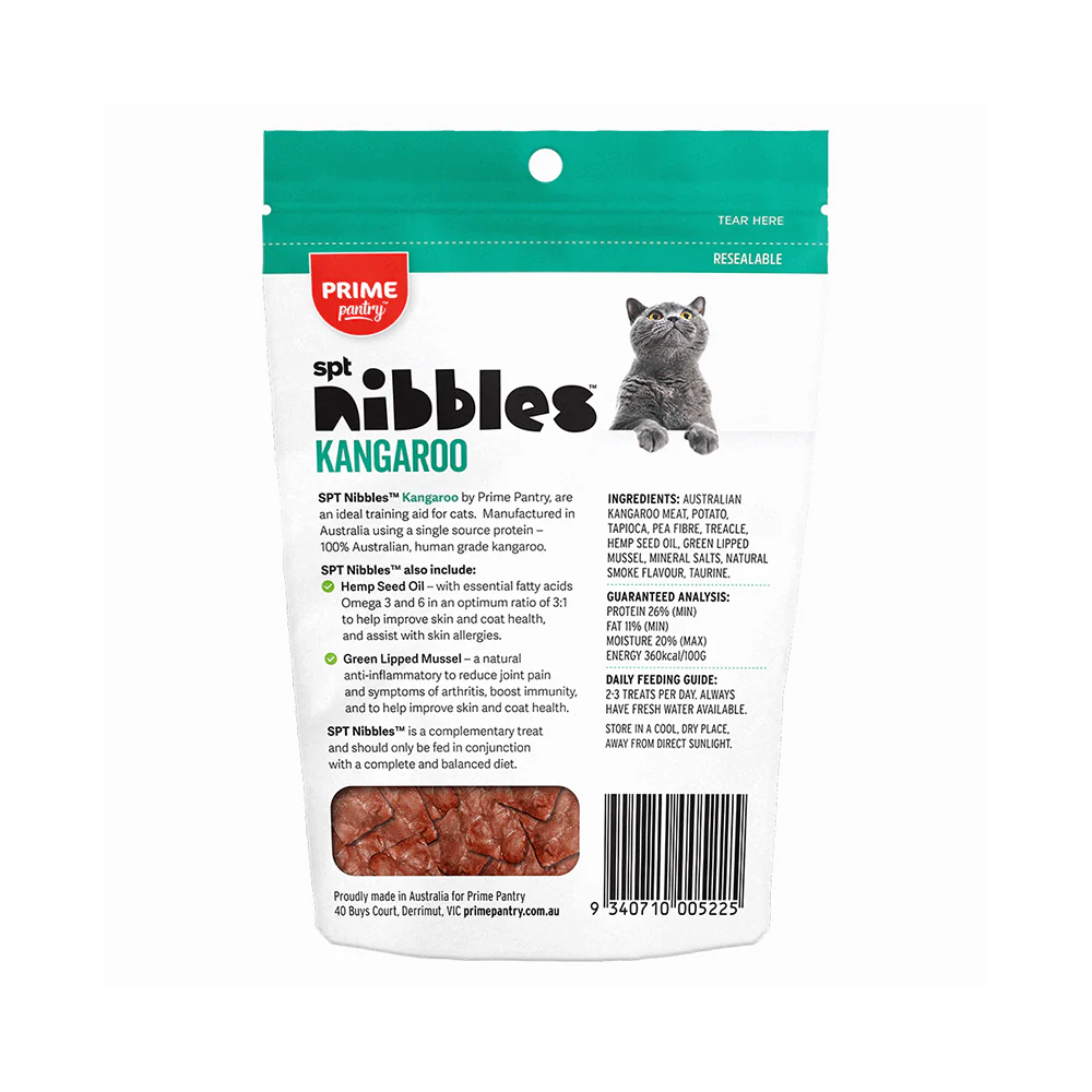 PRIME100 Pantry Nibbles Kangaroo Cat Treats 40g - Image 2