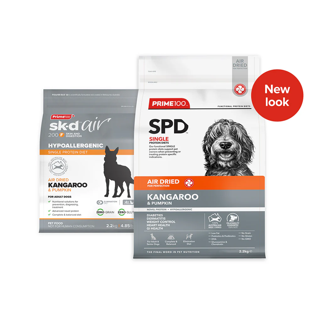 PRIME100 SPD Air Dried Kangaroo & Pumpkin Adult Dog Food 2.2kg - Image 3