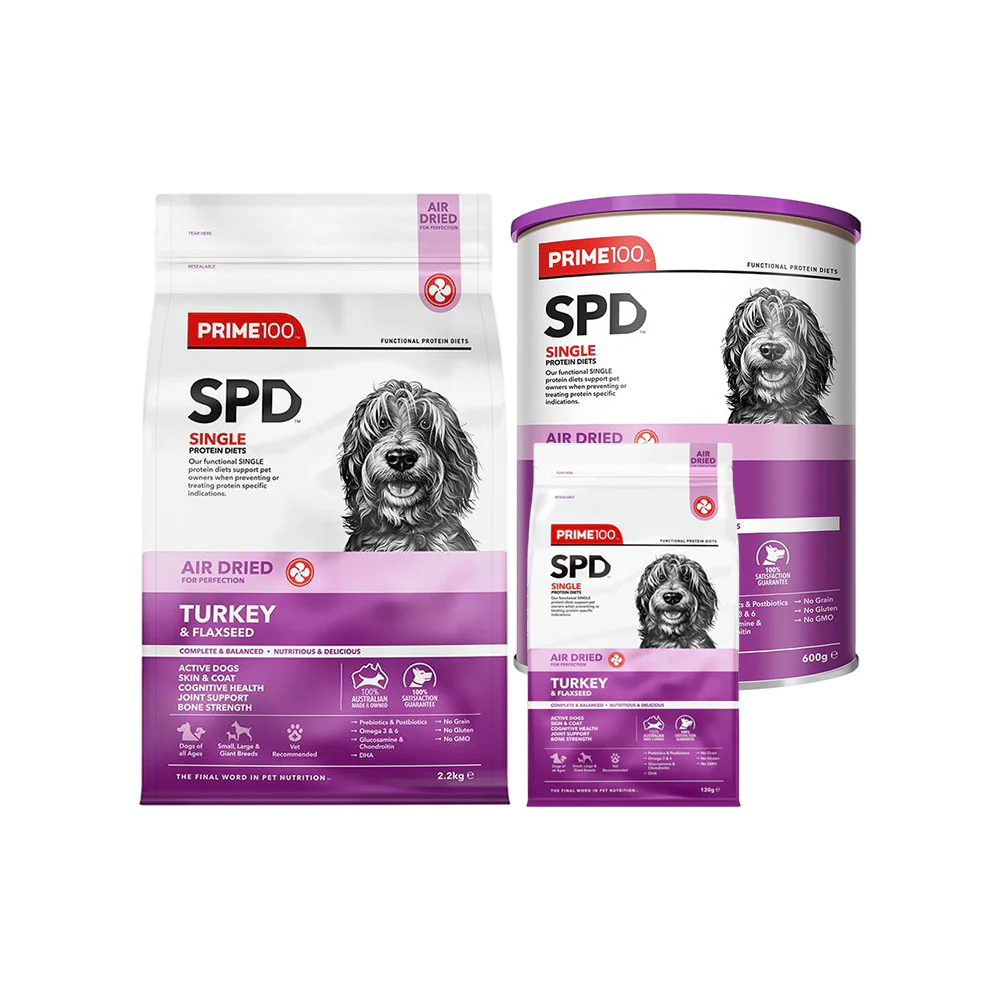 PRIME100 SPD Air Dried Turkey & Flaxseed Dog Food - Image 5