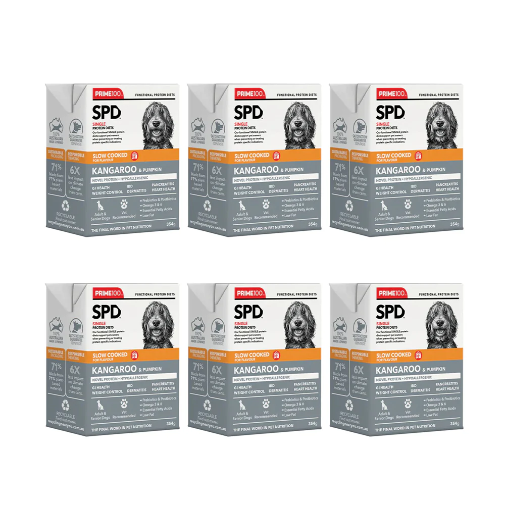 PRIME100 SPD Slow Cooked Kangaroo & Pumpkin Wet Dog Food 354g - Image 10