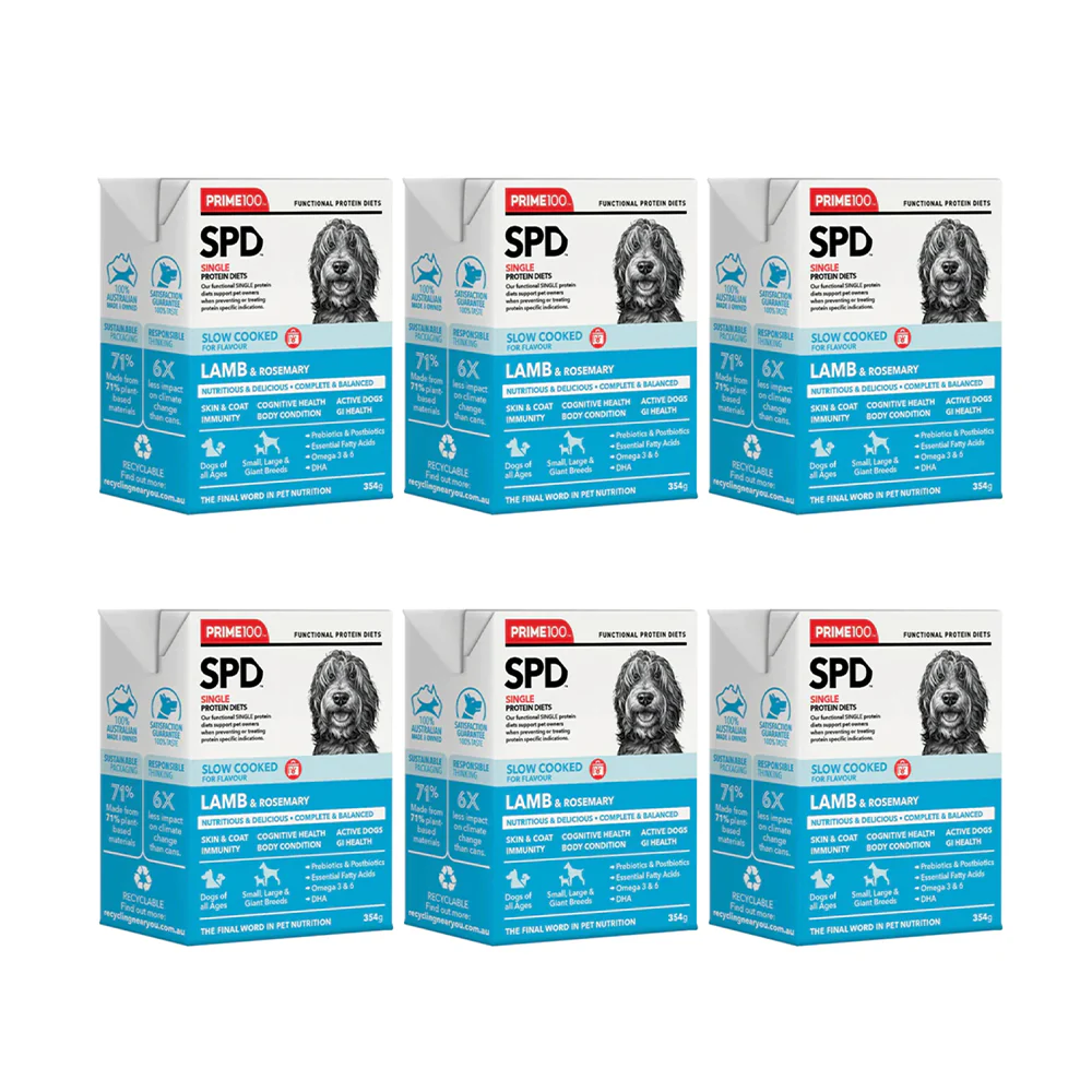 PRIME100 SPD Slow Cooked Lamb & Rosemary Wet Dog Food 354g - Image 9
