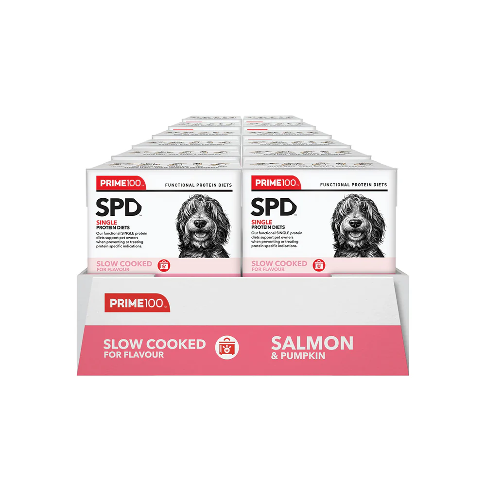 PRIME100 SPD Slow Cooked Salmon & Pumpkin Wet Dog Food 354g - Image 8